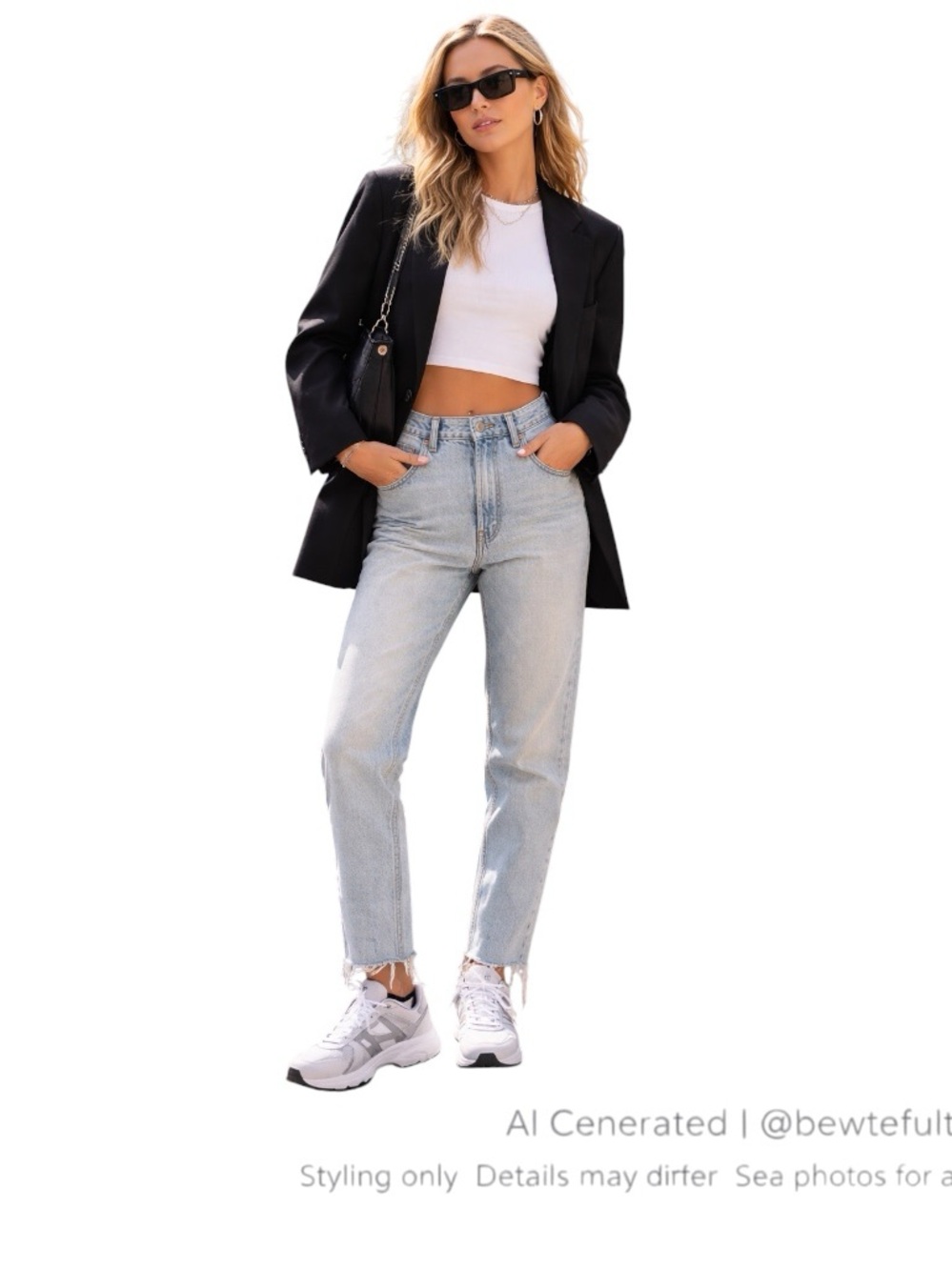 Vintage Wash Raw Hem Mom Jeans Distressed High Rise Indie Y2K Denim